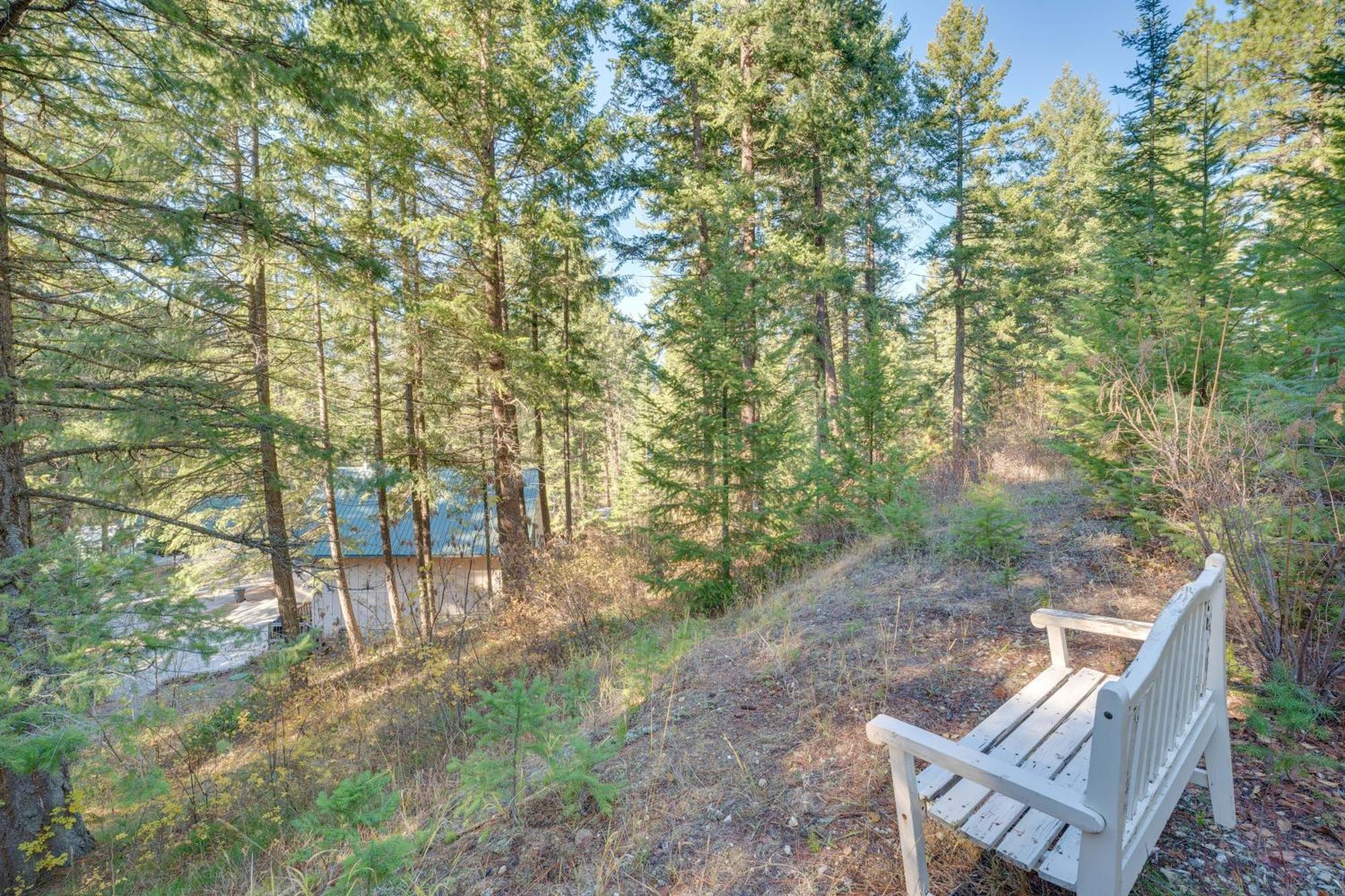 Quaint Cabin Deck And Grill In Leavenworth Exterior photo